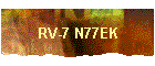 RV-7 N77EK